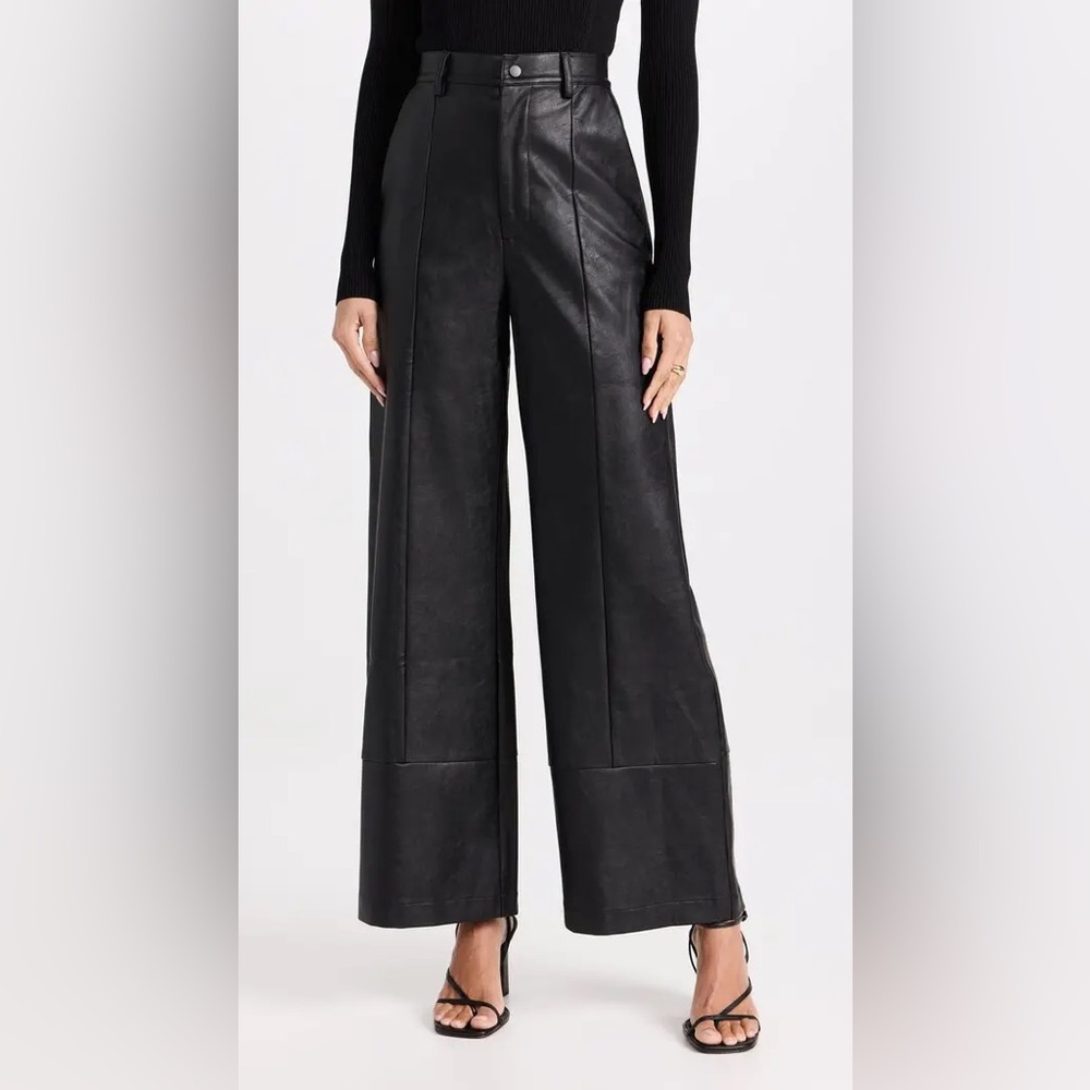 Bardot Black Wide-Leg Pants